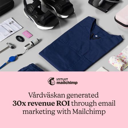 Mailchimp carousel ad, frame 2 of 4