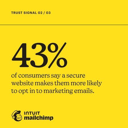 Mailchimp carousel ad, frame 3 of 5
