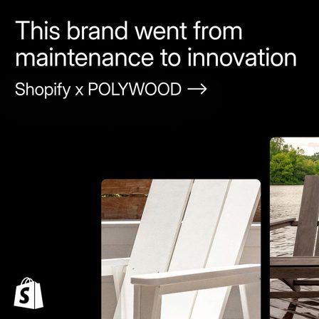 Shopify carousel ad, frame 1 of 5