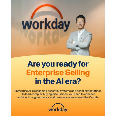 Workday carousel ad, frame 1 of 4