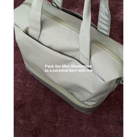 A UGC ad inviting the viewer to pack a bag along with the creator