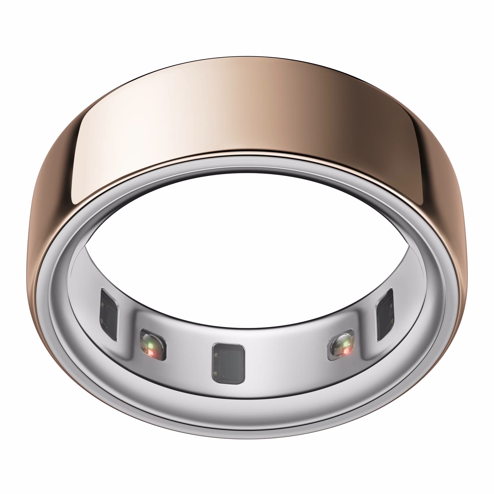 An ad by Oura in the Meta Ad Library: a gold Oura Ring 4 on a plain background