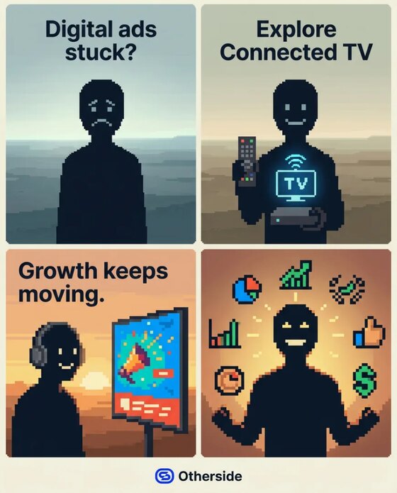 An ad Selzee made for Otherside: Digital ads stuck? Explore Connected TV
