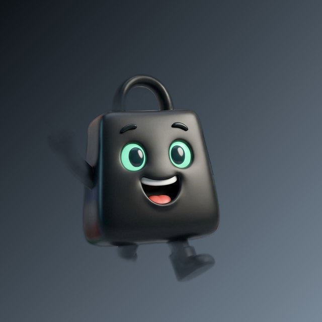 Selzy, the Selzee mascot, jumping with a big smile, as an X avatar