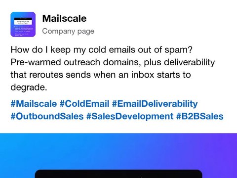 LinkedIn Hashtag Generator preview